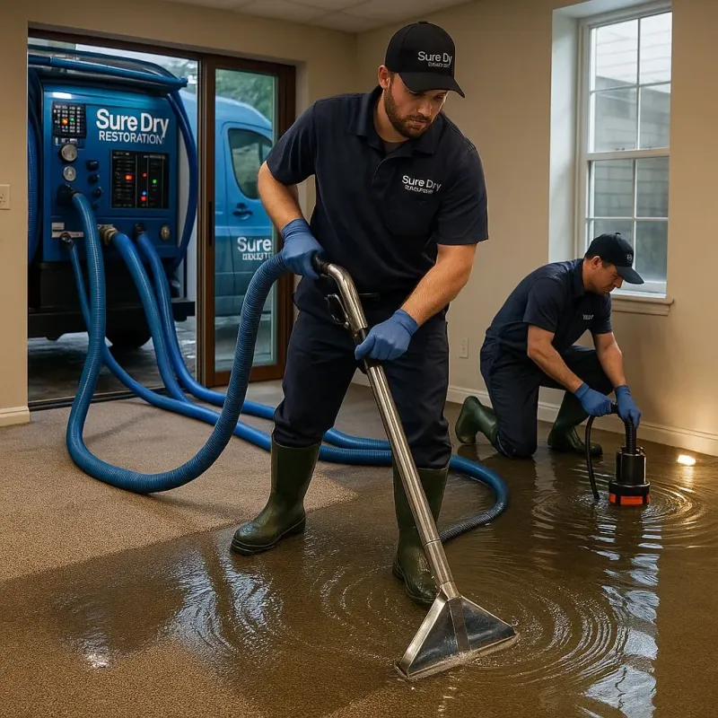 Water Extraction and Removal process in Ambler, PA